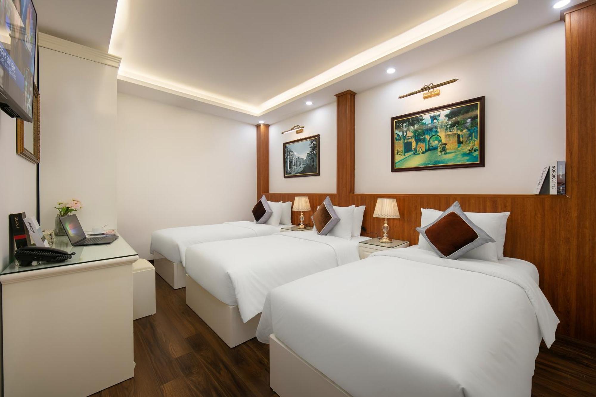Trangtrang Luxury Hotel Hanói Exterior foto